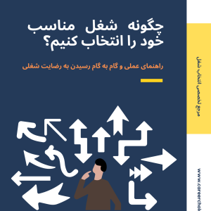 چگونه شغل مناسب خود را انتخاب کنیم؟